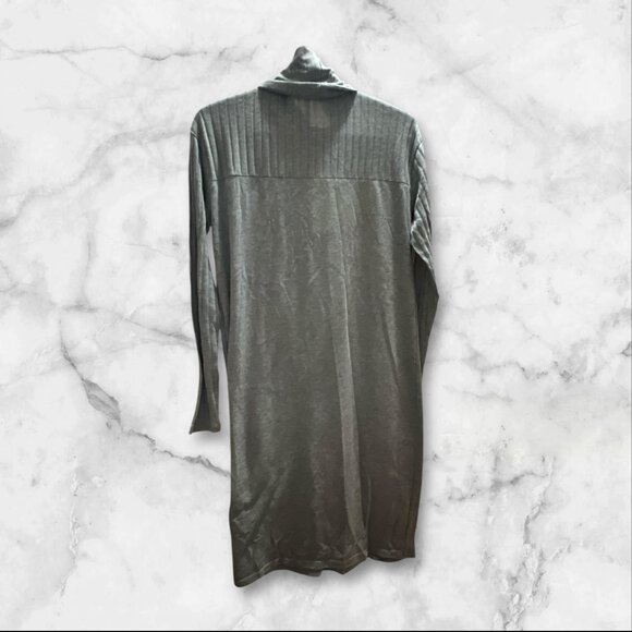 Joe Fresh Grey Size M Turtleneck Dress - Picture 2 of 2